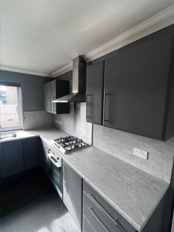 Before Image Of Kitchen Wrapping In Dubai