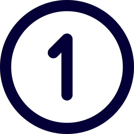 one