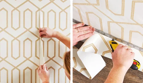 wallpaper fixation frame